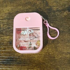 Wish Pink hand sanitizer sweet guava & fresh coconut 🥥